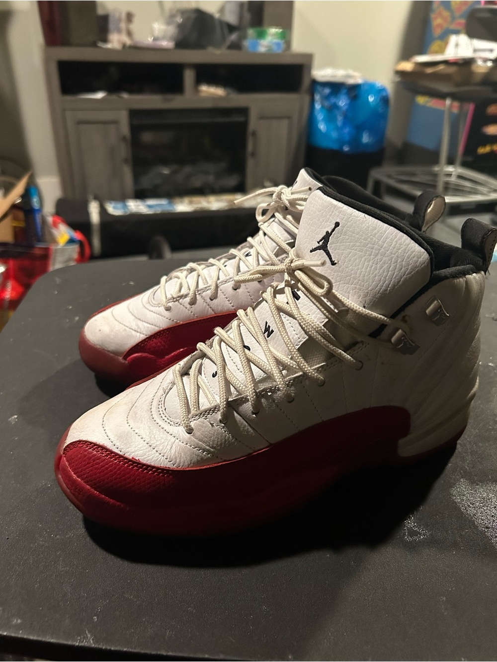 Air Jordan 12 Retro red cherry Basketball Sneakers